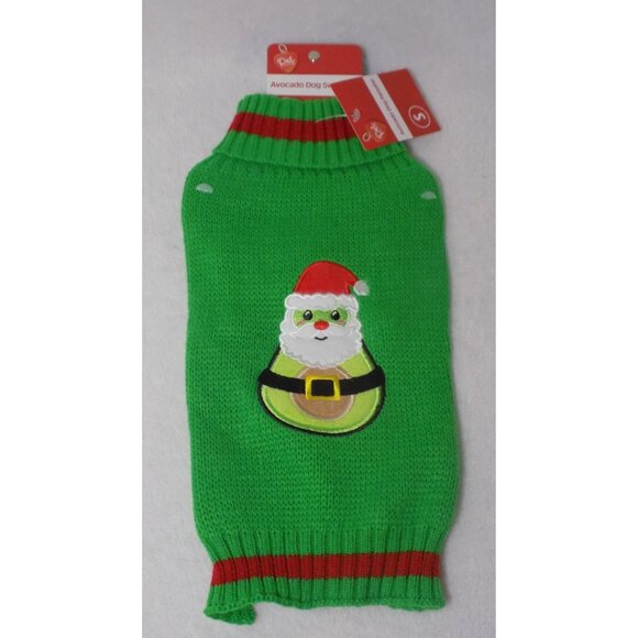 Holiday Christmas Dog Pajama-Size-Small Santa Claus Avocado New (Green) - Picture 1 of 8
